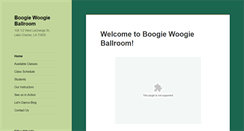 Desktop Screenshot of boogiewoogieballroom.net